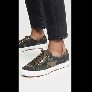 Superga 2750 Sue Camouflage Sneakers